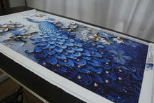 Load image into Gallery viewer, Best Selling Majestic Blue Peacock Diamond Painting Kit