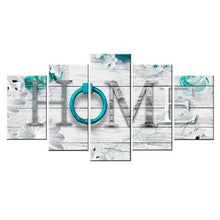 Load image into Gallery viewer, HOME 5 Panel Diamond Paintings