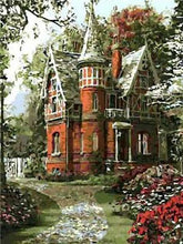 Load image into Gallery viewer, Castles DIY Painting