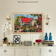 Load image into Gallery viewer, House and Flowers