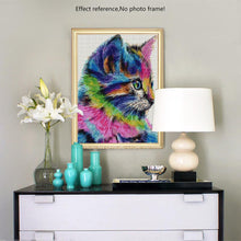 Load image into Gallery viewer, Cute Colorful Cat
