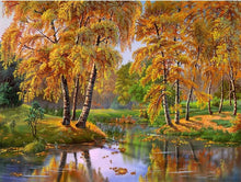 Load image into Gallery viewer, painting diamond autumn