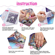 Load image into Gallery viewer, Wold Rhinestone Painting DIY Kit