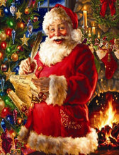 Load image into Gallery viewer, xmas santa painting