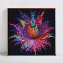 Load image into Gallery viewer, Artistic Flower Diamond Embroidery Kit
