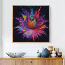 Load image into Gallery viewer, Artistic Flower Diamond Embroidery Kit