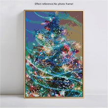 Load image into Gallery viewer, Christmas Tree Diamond Art Kit