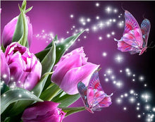 Load image into Gallery viewer, floral diamond painting