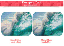 Load image into Gallery viewer, High Wave Diamond Painting