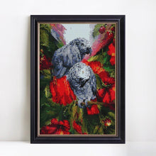 Load image into Gallery viewer, Grey Parrots