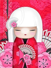 Load image into Gallery viewer, Japanese Doll DIY Paintings