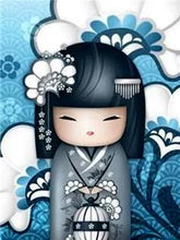 Load image into Gallery viewer, Japanese Doll DIY Paintings