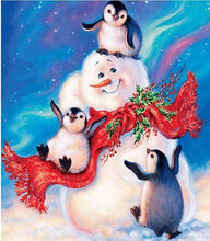 Load image into Gallery viewer, penguin diamond painting