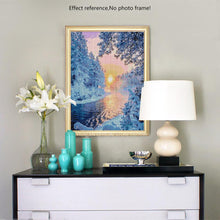 Load image into Gallery viewer, Winter Sunset Diamond Painting