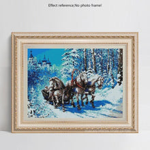 Load image into Gallery viewer, Horses in the Snow