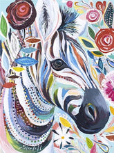 Load image into Gallery viewer, Painted Elephant Diamond Paint kit