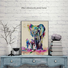 Load image into Gallery viewer, Colorful Elephant DIY Painting for Adults