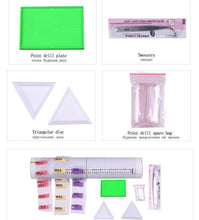 Load image into Gallery viewer, Square Full Drill Diamond Painting of Cat