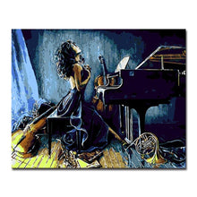 Load image into Gallery viewer, Women & Piano | Picasso Style