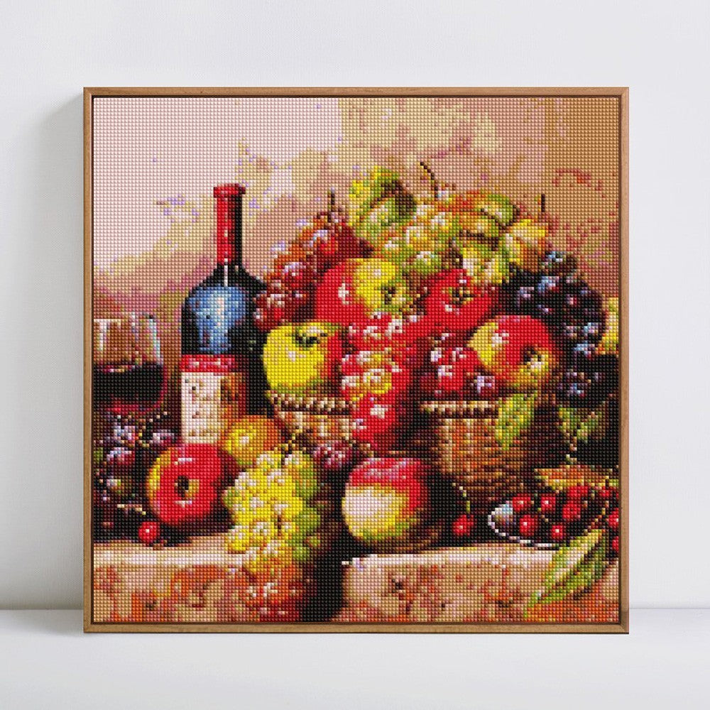 Diamond Painting - Fruits on table – Figured'Art