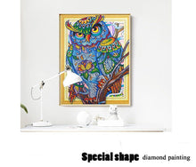 Load image into Gallery viewer, Owl - Artistic Diamond Painting