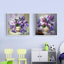 Load image into Gallery viewer, Lavender Diamond Painting Kit