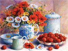 Load image into Gallery viewer, Floral Diamond Painting