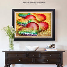 Load image into Gallery viewer, Hearts Painting by Diamonds
