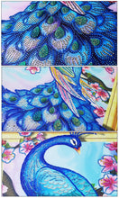 Load image into Gallery viewer, Peacock and Flowers