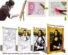 Load image into Gallery viewer, Abstract Horse Paint by Number