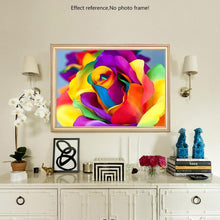 Load image into Gallery viewer, Multi-color Rose - Paint with Diamonds