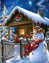 Load image into Gallery viewer, Christmas diamond painting