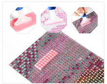 Load image into Gallery viewer, Stained Glass Birds Diamond Painting