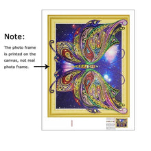 Load image into Gallery viewer, Butterfly Painting with Diamonds