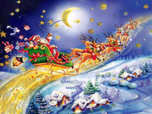 Load image into Gallery viewer, Glittering Beautiful Christmas Diamond Painting Kits