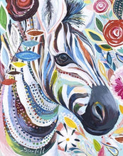 Load image into Gallery viewer, Painted Elephant Diamond Paint kit