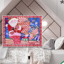 Load image into Gallery viewer, Round Diamond Christmas Diamond Art Kit 40x50 cm