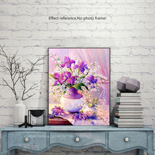 Load image into Gallery viewer, Lavender Diamond Painting Pattern + Kit
