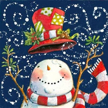 Load image into Gallery viewer, Christmas Paintings with Square Diamonds