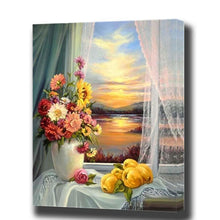 Load image into Gallery viewer, Colorful Lovely Flowers Painting - paint by number