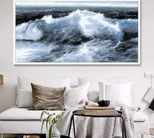 Load image into Gallery viewer, Turbulent Waves - Paint by numbers