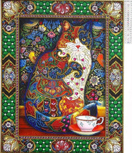 Load image into Gallery viewer, cat diamond art kit special