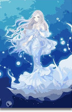 Load image into Gallery viewer, Abstract Dolphin Painting - PBN