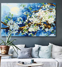 Load image into Gallery viewer, Beautiful Blossoming Flowers - Paint by Numbers