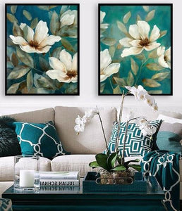 Floral Wall Decor - Paint by Number Kits