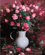 Load image into Gallery viewer, Large Paint by Numbers - Flowers