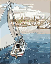 Load image into Gallery viewer, Boats, Ships and Oceans 12 Paint by Numbers