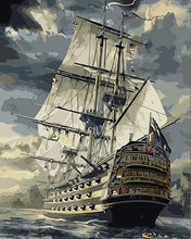 Load image into Gallery viewer, Boats, Ships and Oceans 12 Paint by Numbers