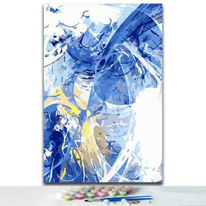 Abstract Paint by Numbers - Large Sizes Available