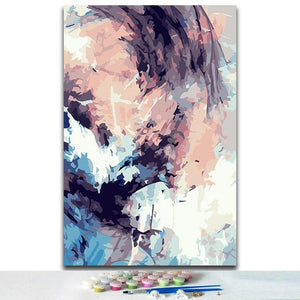 Abstract Paint by Numbers - Large Sizes Available